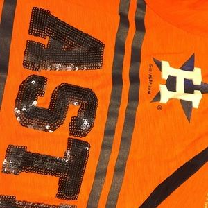 Houston Astros Sequined Top